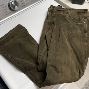 Kuhl Mens 40x31 Easy Rydr Vintage Patina Dye Hiking Outdoors 5 Pocket Pants